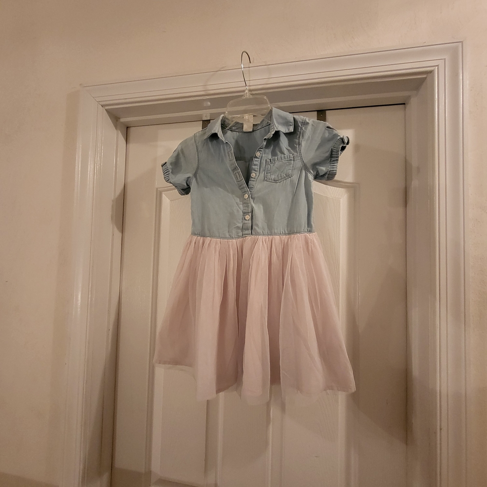 OshKosh B'gosh Blue and Pink Casual Dress